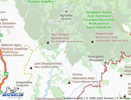 MICHELIN Ramia map - ViaMichelin