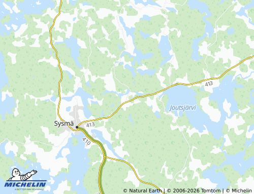 MICHELIN-Landkarte Tikkala - ViaMichelin