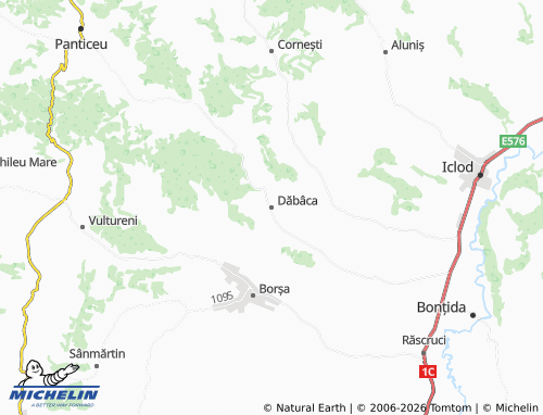MICHELIN Dăbâca map - ViaMichelin