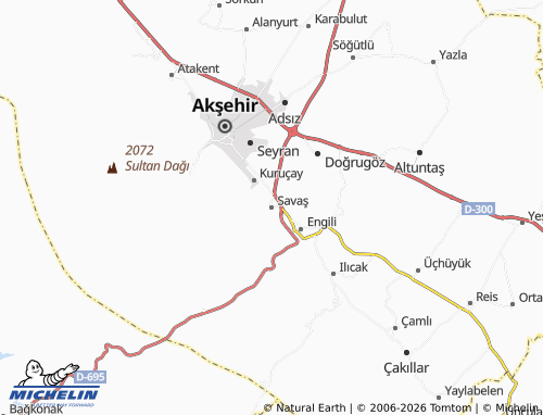Mappa MICHELIN Savaş - ViaMichelin