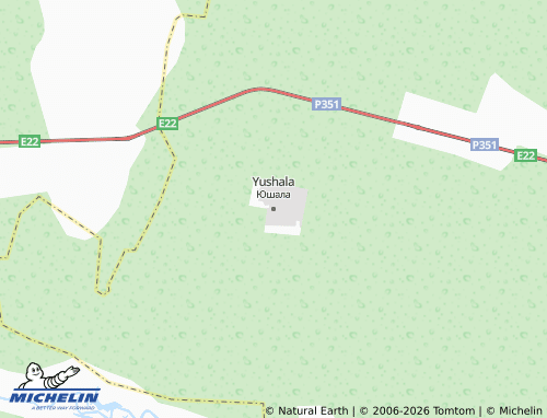 MICHELIN-Landkarte Yushala - ViaMichelin