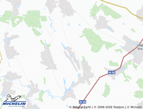 Mapa MICHELIN Zaliske - ViaMichelin