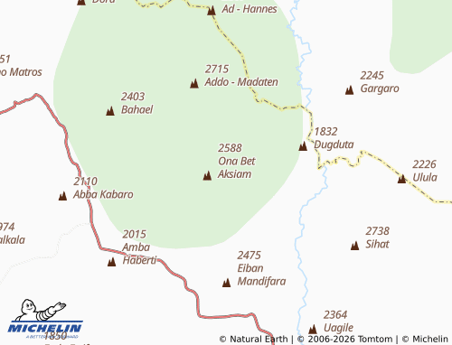 MICHELIN Halay map - ViaMichelin