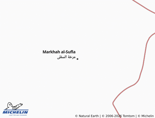 Mappa MICHELIN Markhah al-Sufla - ViaMichelin
