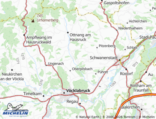 MICHELIN Wolfshütte map - ViaMichelin