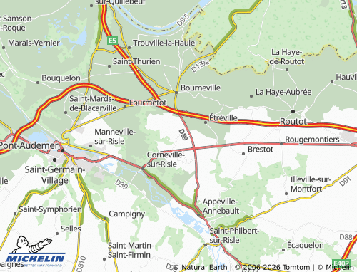 Mappa MICHELIN Valletot - ViaMichelin