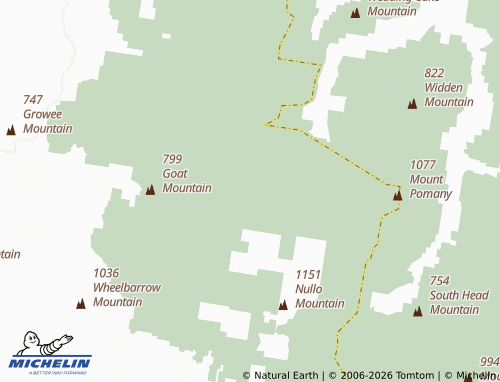 MICHELIN Nullo Mountain map - ViaMichelin