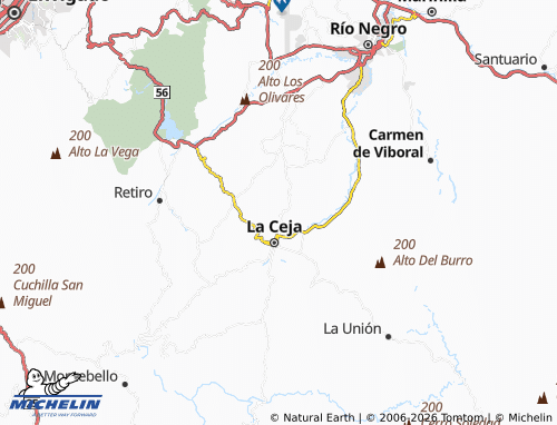 Mapa MICHELIN San Nicolás - ViaMichelin