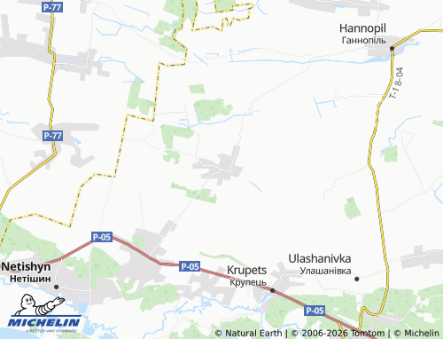MICHELIN Lysyche map - ViaMichelin