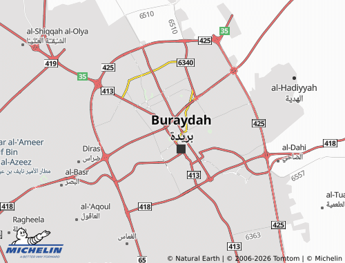 MICHELIN-Landkarte al-Naziyyah - ViaMichelin