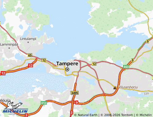 MICHELIN Lappi map - ViaMichelin