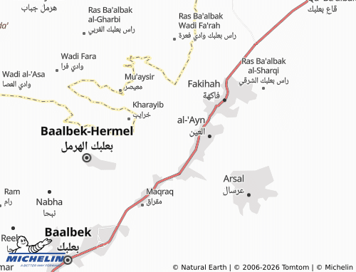 Mapa MICHELIN Bijajah - ViaMichelin