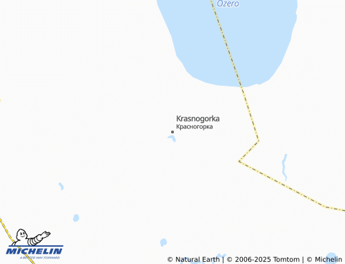 MICHELIN Krasnogorka map - ViaMichelin