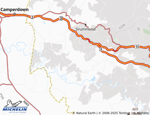 MICHELIN Busks Farm map - ViaMichelin