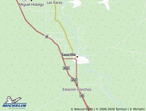 Mappa MICHELIN Benito Juárez - ViaMichelin