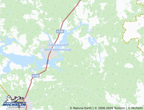 Carte MICHELIN Vishenki - ViaMichelin