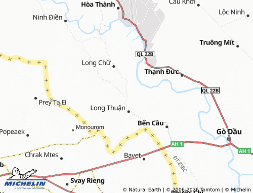 Mappa MICHELIN Long Giang - ViaMichelin