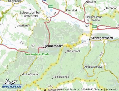 MICHELIN Weichselbaum map - ViaMichelin