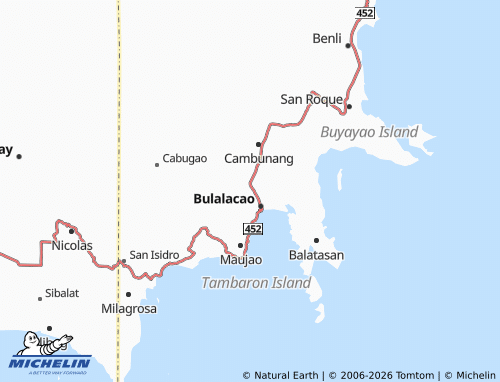 MICHELIN Campaasan map - ViaMichelin