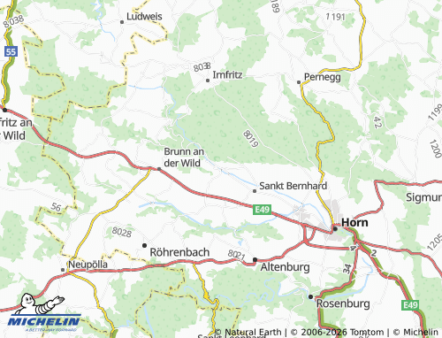 MICHELIN Poigen map - ViaMichelin