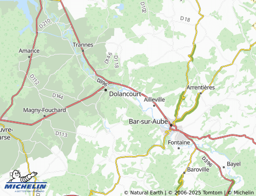 Mapa MICHELIN Jaucourt - ViaMichelin