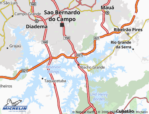 Mapa MICHELIN Botujuru - ViaMichelin