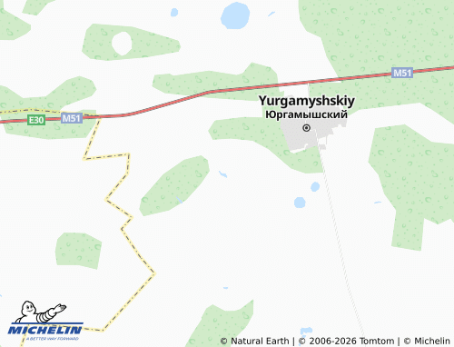 MICHELIN-Landkarte Permyakovka - ViaMichelin