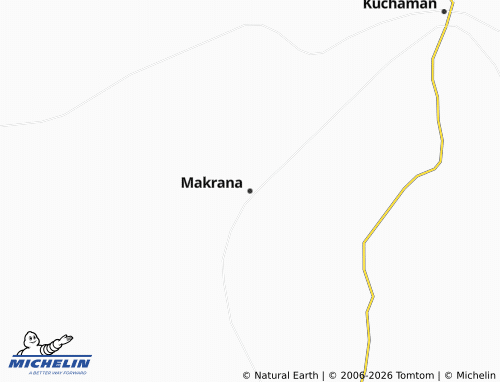 Mappa MICHELIN Makrana - ViaMichelin
