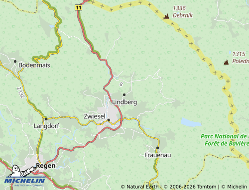 Mappa MICHELIN Lindberg - ViaMichelin