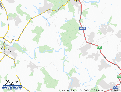 Mappa MICHELIN Potush - ViaMichelin