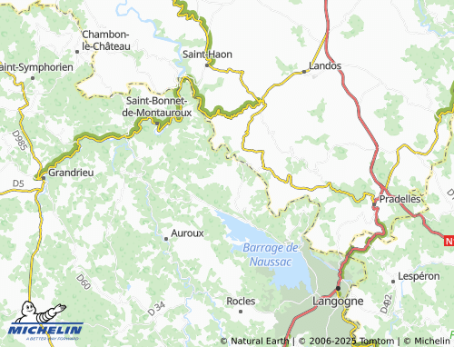 MICHELIN-Landkarte Sinzelles - ViaMichelin
