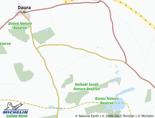 MICHELIN Karsil map - ViaMichelin