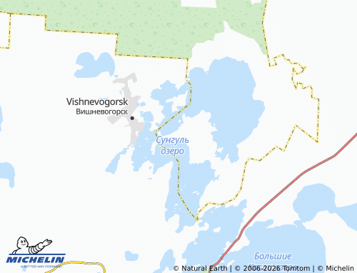 MICHELIN-Landkarte Sokol - ViaMichelin