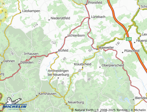 MICHELIN-Landkarte Hölzchen - ViaMichelin