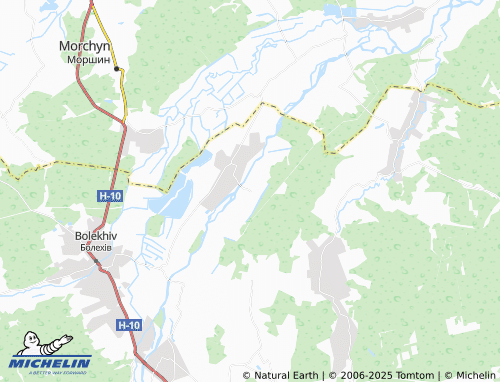 MICHELIN-Landkarte Zarichchia - ViaMichelin
