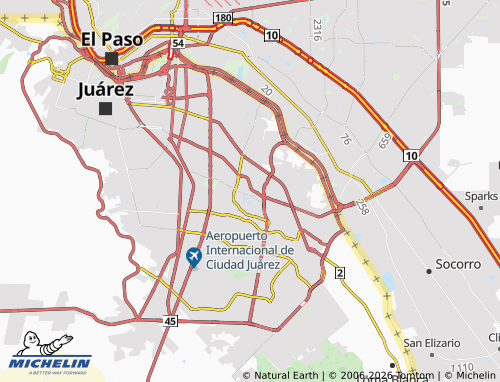 Mappa MICHELIN Misión del Sol - ViaMichelin