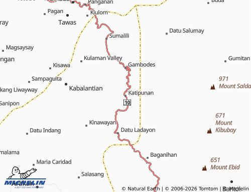 MICHELIN Katipunan map - ViaMichelin