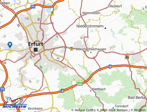 Mappa MICHELIN Büßleben - ViaMichelin