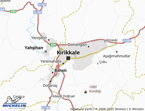 MICHELIN Gürler map - ViaMichelin