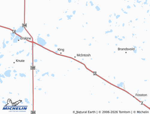 Carte MICHELIN McIntosh - ViaMichelin
