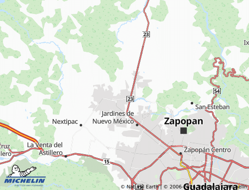 Mapa MICHELIN La Magdalena - ViaMichelin