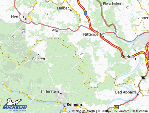 Mapa MICHELIN Viergstetten - ViaMichelin