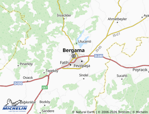 MICHELIN Ertuğrul map - ViaMichelin
