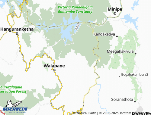 MICHELIN Mallagama map - ViaMichelin