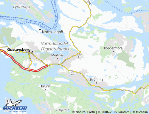 MICHELIN-Landkarte Hemmesta - ViaMichelin