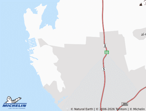 Carte MICHELIN al-Ghadeer - ViaMichelin