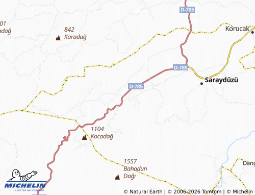 Mappa MICHELIN Uluköy - ViaMichelin