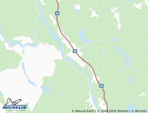 Carte MICHELIN Näsåker - ViaMichelin