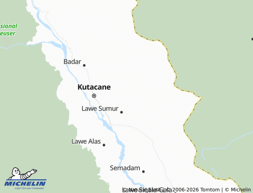 MICHELIN Lawe Kinge map - ViaMichelin