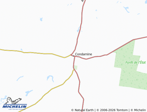 Kaart MICHELIN Condamine - ViaMichelin